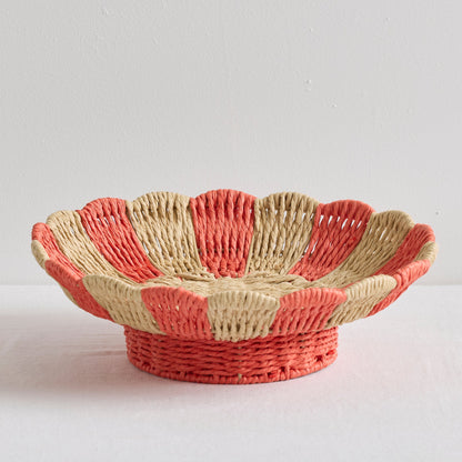 Panier Josie - Tangelo/Naturel