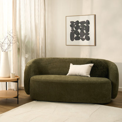 Canapé 2 places Marana - Vert olive