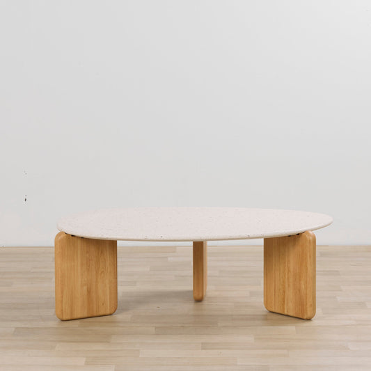 Table basse Pascal - Naturel/Terrazzo-One