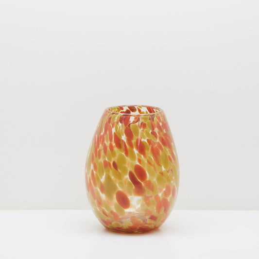 Vase en verre Lottie - Gingembre/Moutarde