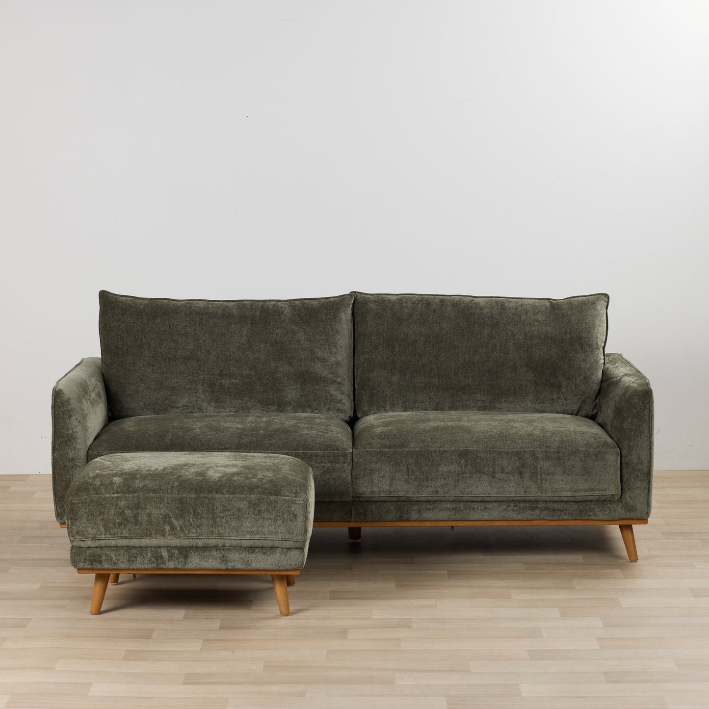 Canapé 3 places Colton - Vert forêt