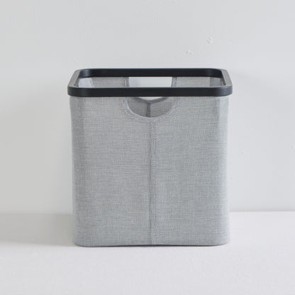 Panier carré Tyg - Gris/Noir - Petit