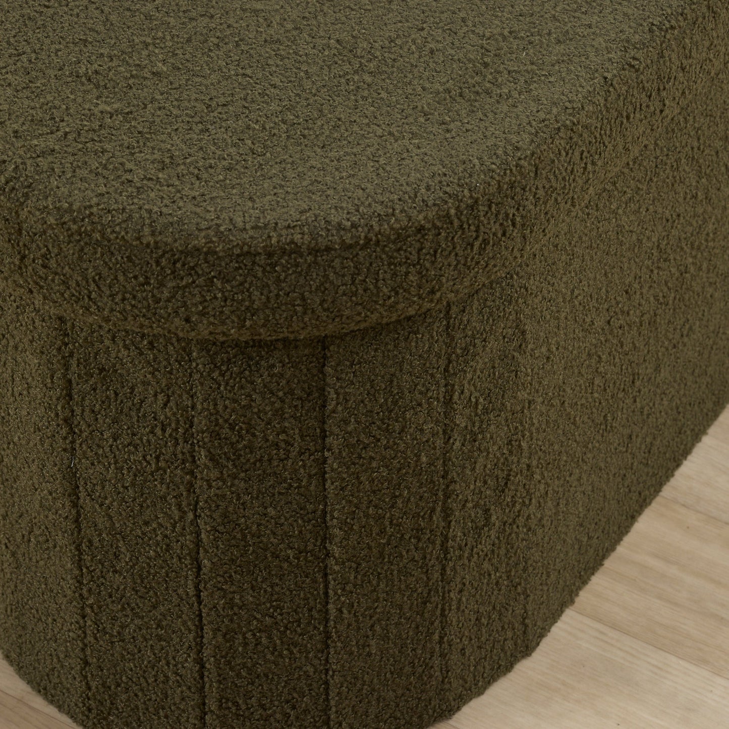 Pouf Toby - Vert olive