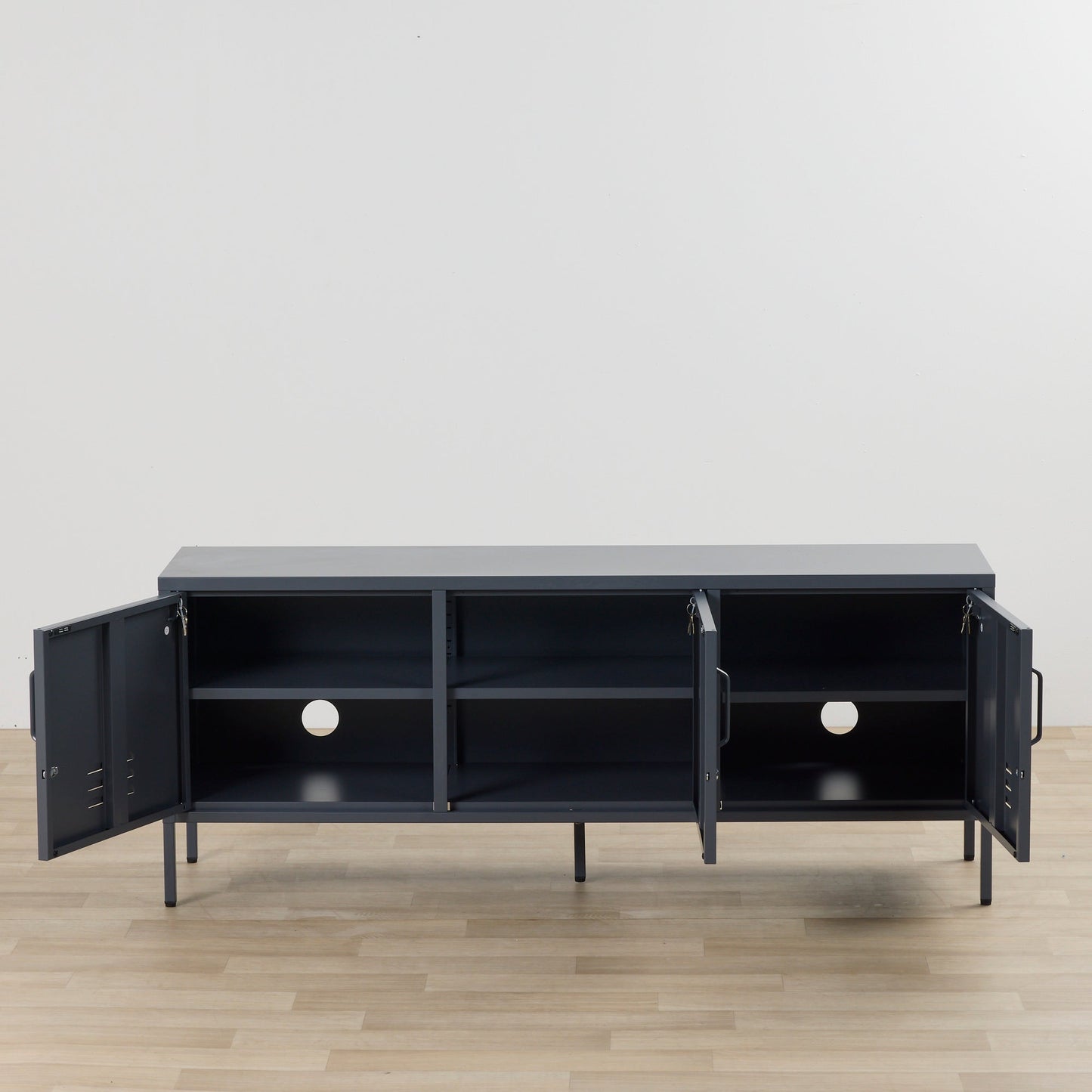 Casier Irvine à 3 portes - Anthracite