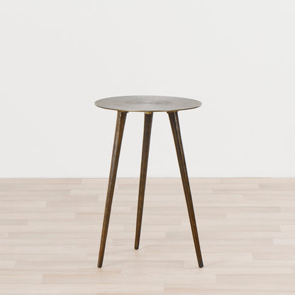 Table d'appoint Cleo - Haute - Laiton antique