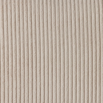 Méridienne Finnian 2 places à droite - Blanc cassé