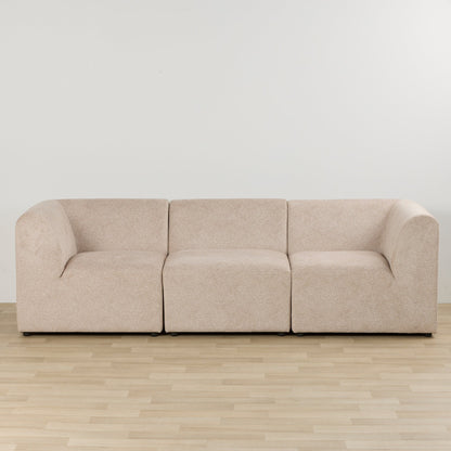 Canapé 3 places Bernie - Naturel