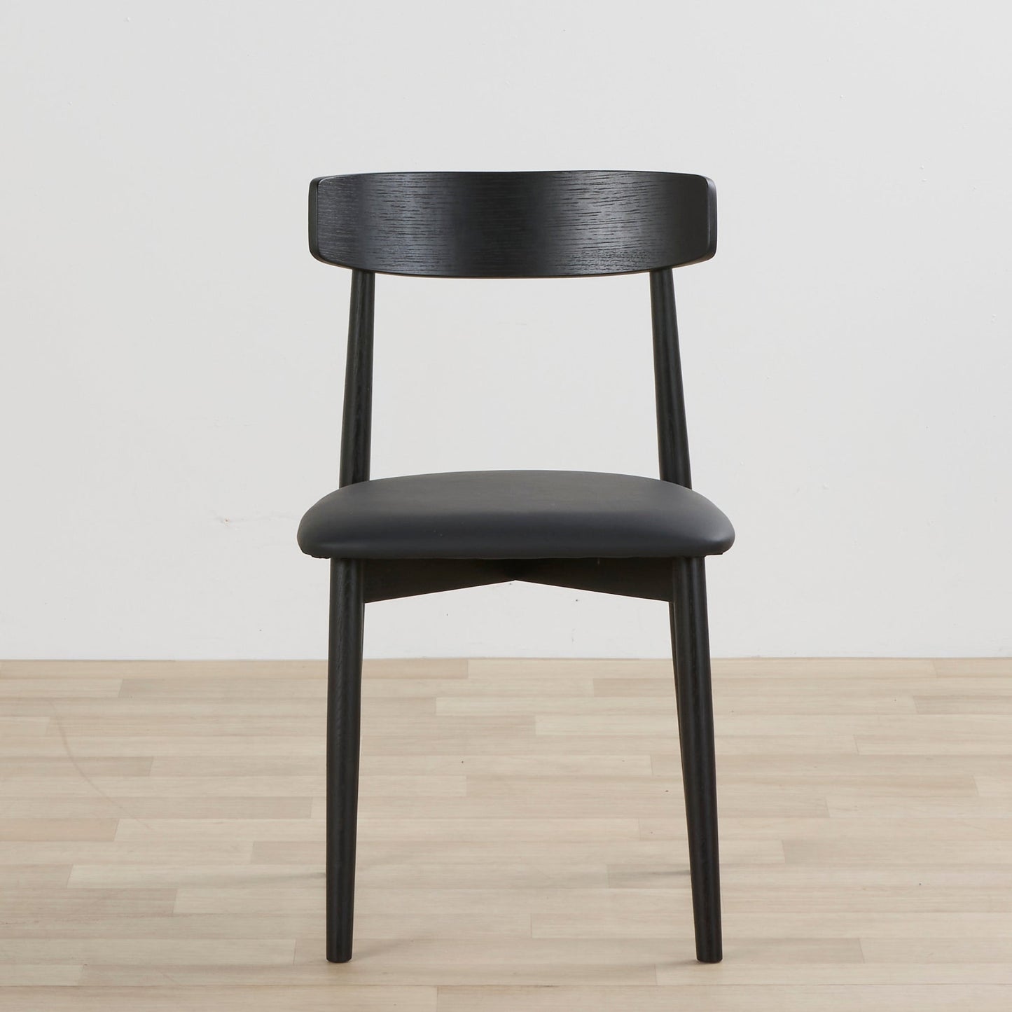 Chaise de salle à manger Henry - Noir/PU