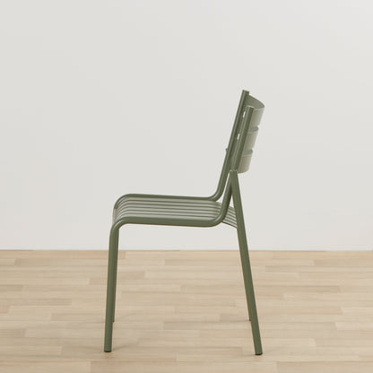 Chaise de salle à manger Santora - Verte