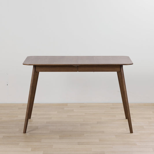 Table de salle à manger en osier - Frêne fumé