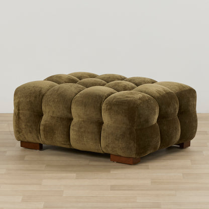 Pouf Tiber - Vert olive