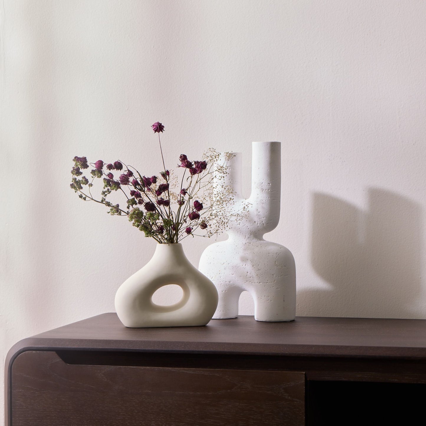 Vase Smoosh de l'âge de pierre - Os