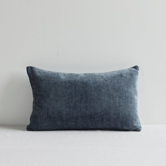 Coussin Jordan - 30 x 50 cm - Bleu orage