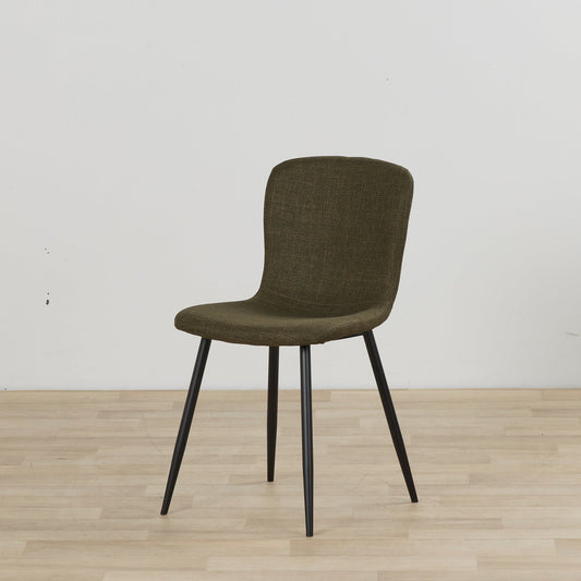 Chaise de salle à manger Cedric - Verte