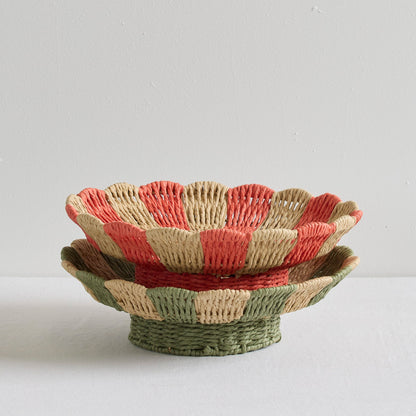 Panier Josie - Tangelo/Naturel