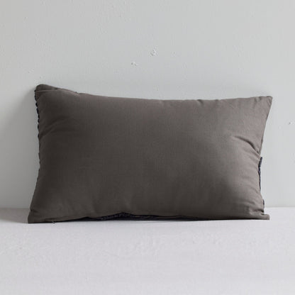 Coussin Fougère - Gris/Étain - 30 x 50 cm
