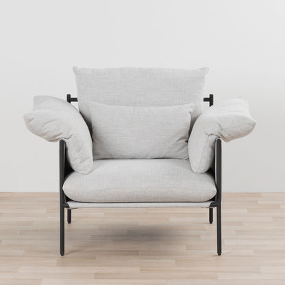 Fauteuil Rupert - Brouillard