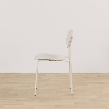 Chaise de salle à manger Vincent - Blanche