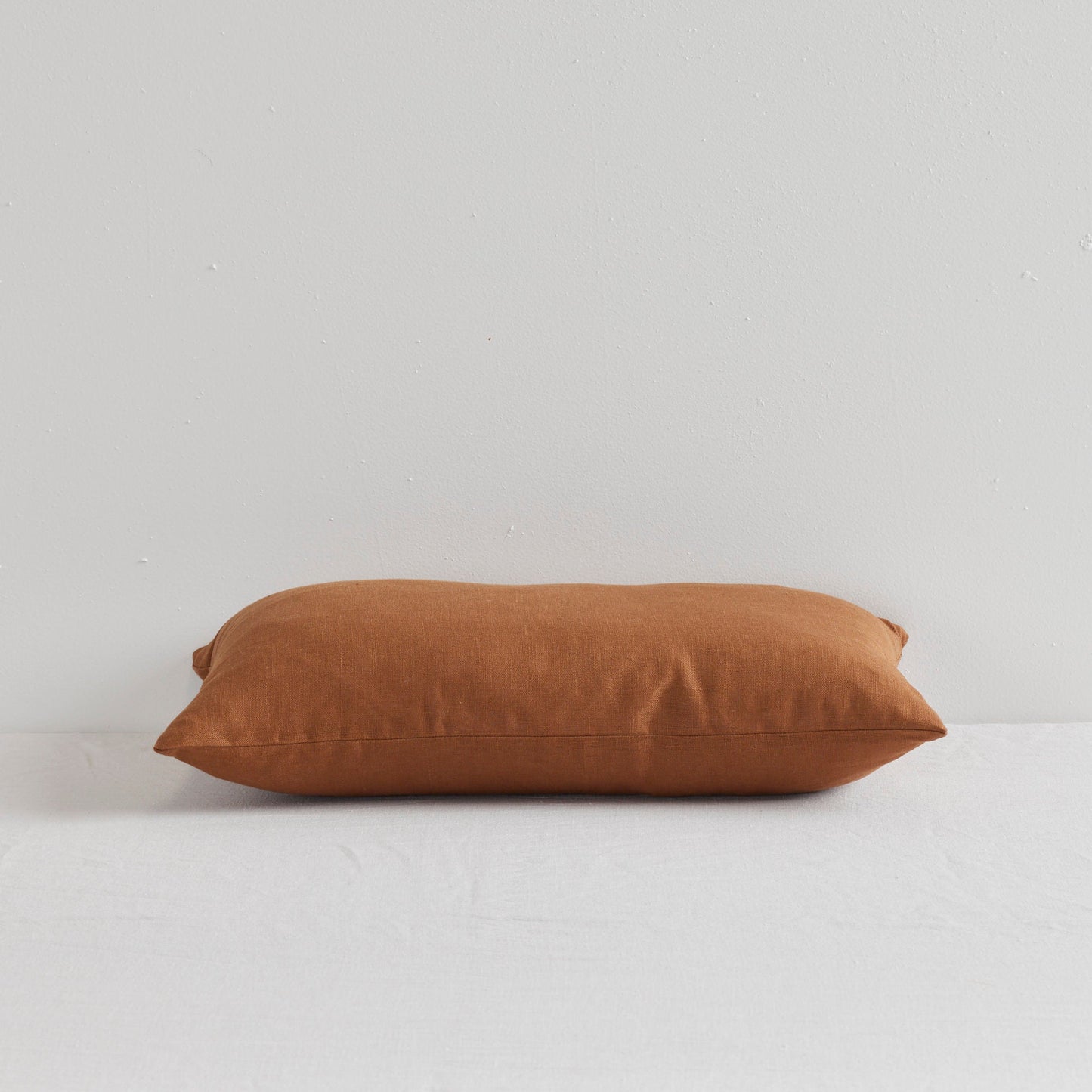 Coussin en lin Jasper - Argile - 30 x 50 cm