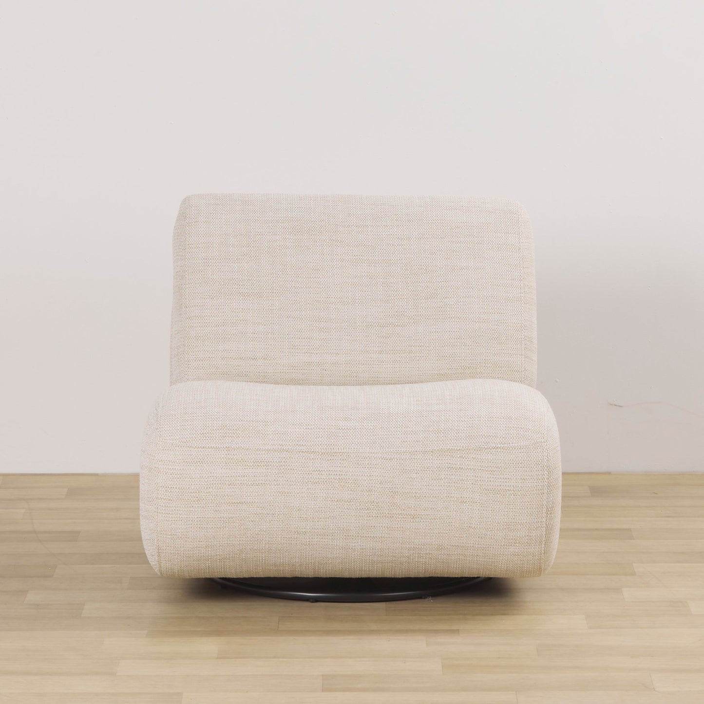 Fauteuil pivotant Sashka - Naturel