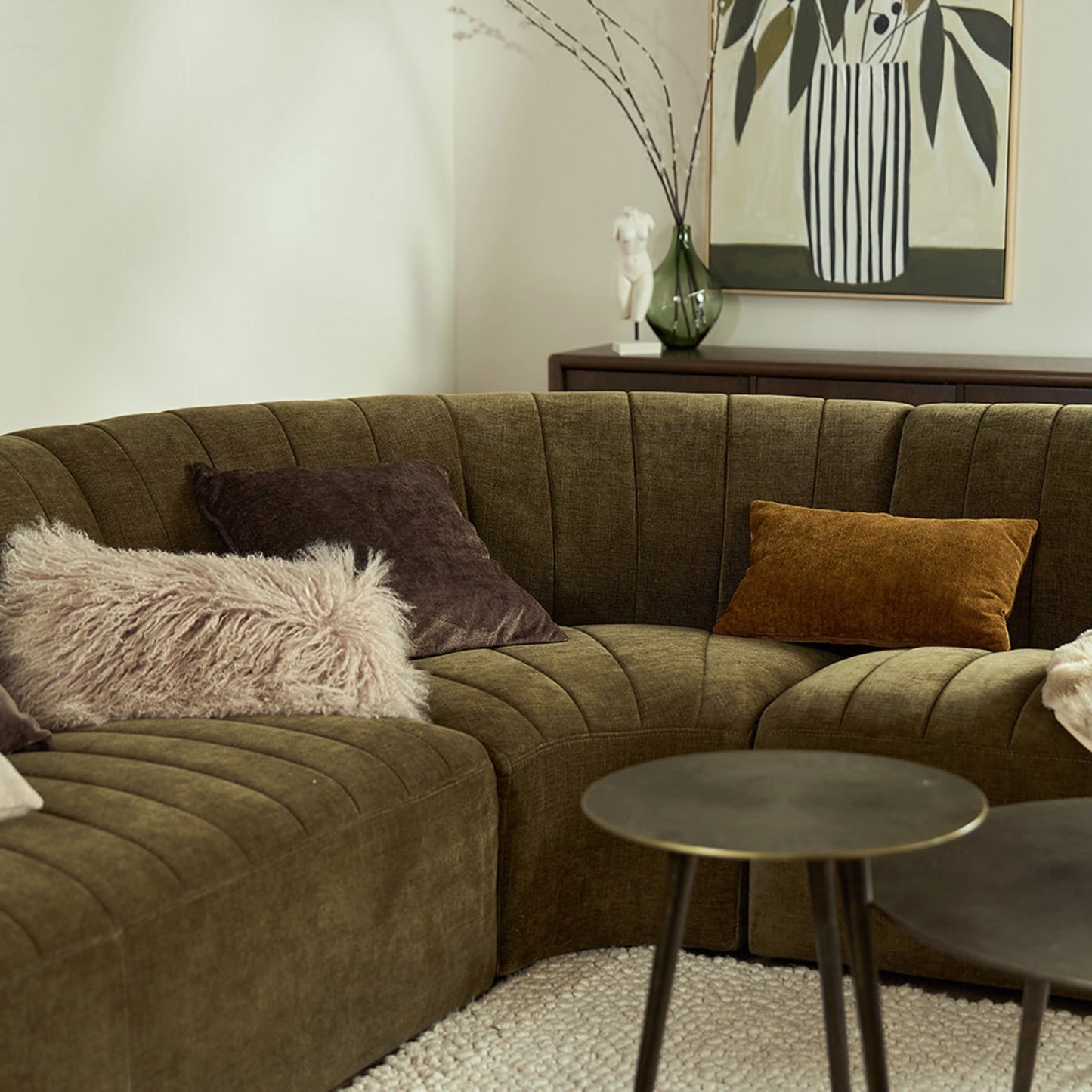 Acadia Modular Corner - Kaki