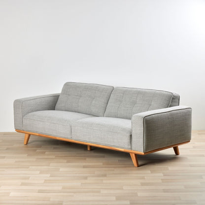 Canapé 3 places Lloyd - Gris orage