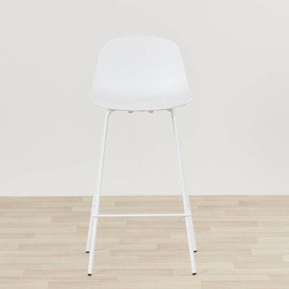 Tabouret de bar Roxby - Blanc