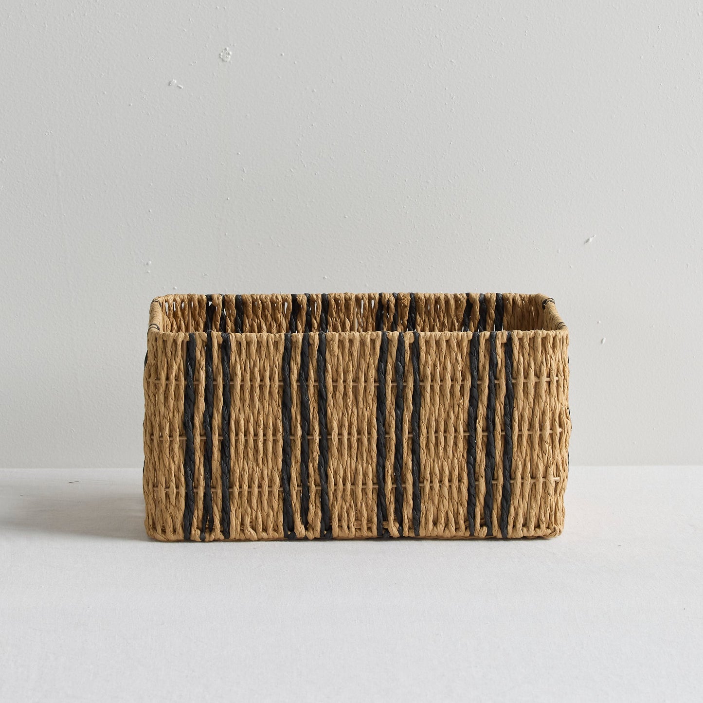 Panier Raya - Moyen - Naturel/Noir