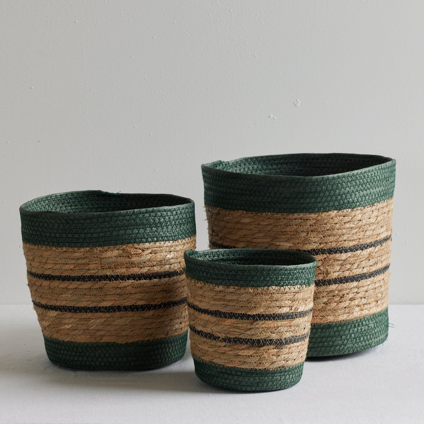 Panier Bailey - Vert foncé - Moyen