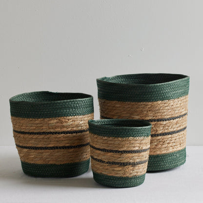 Panier Bailey - Vert foncé - Moyen