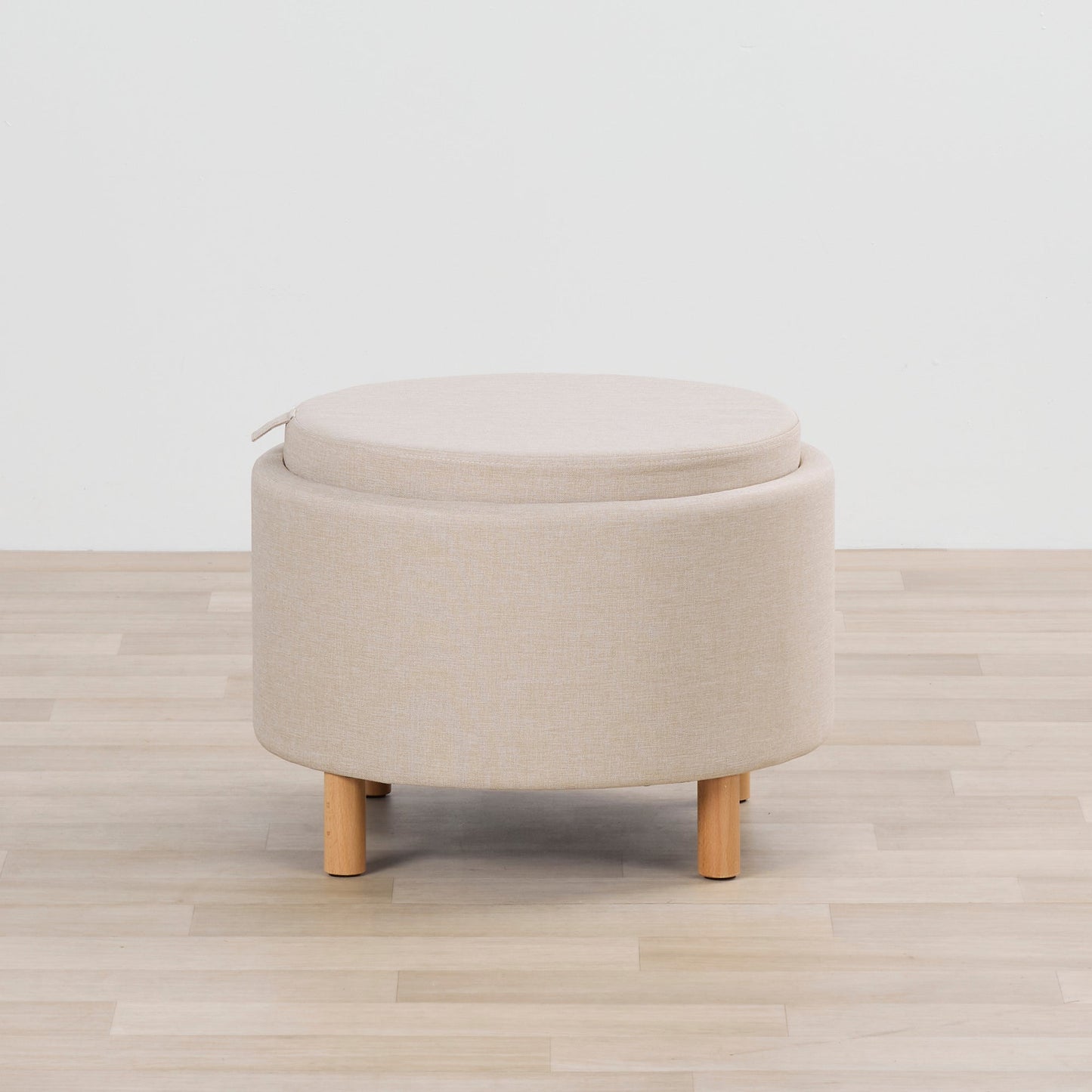 Pouf à plateau Maxi - Naturel