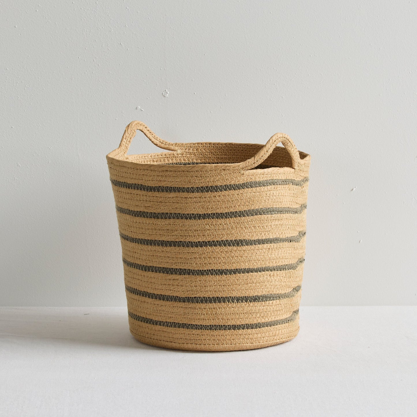 Panier Beren - Grand - Naturel/Marron