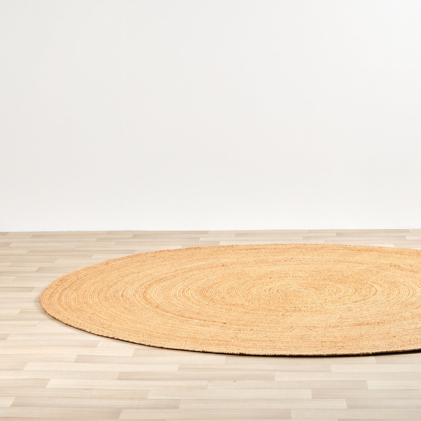 Tapis rond en jute Alder - Naturel - 250 cm