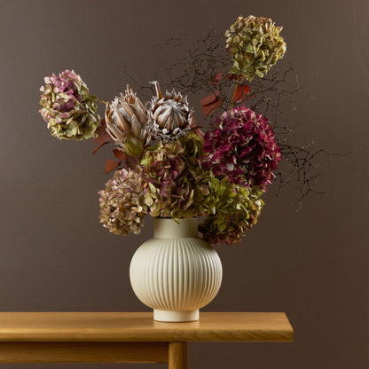 Vase côtelé Tessa - Os