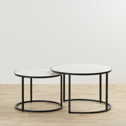 Table basse gigogne Falco - Blanche