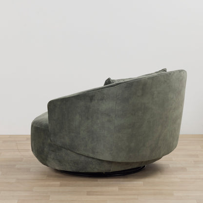 Fauteuil pivotant Lunar - Vert forêt