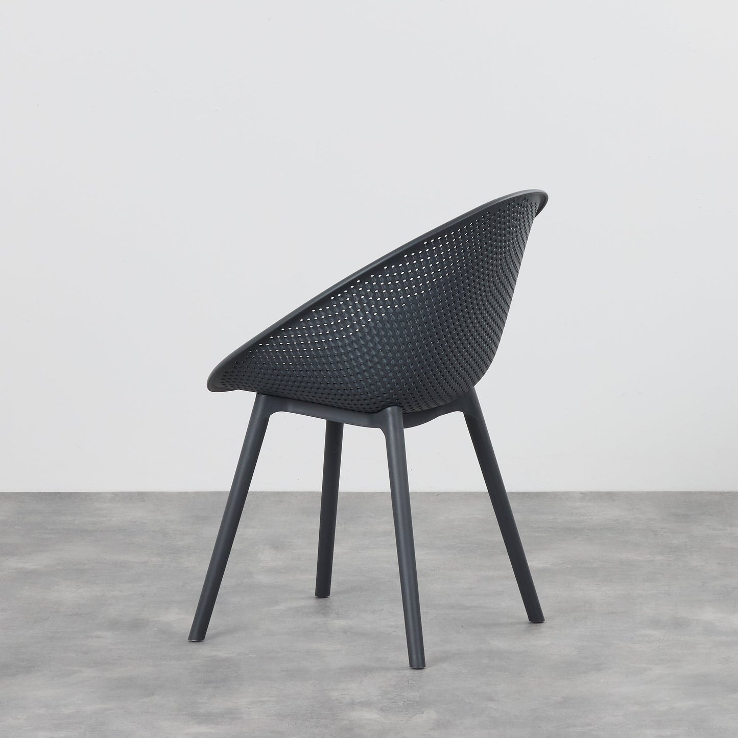 Chaise de salle à manger Skye - Noir et gris