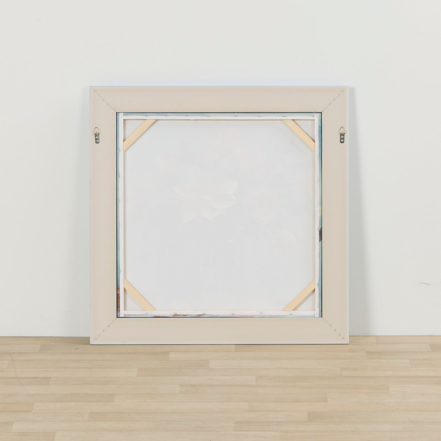 Fleurs sur fond bleu