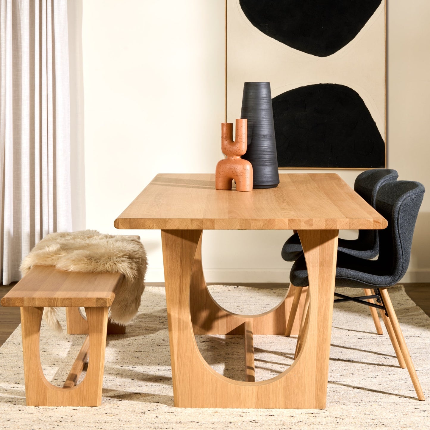 Table de salle à manger Samson - Chêne