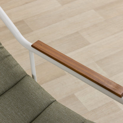 Ensemble de chaises longues Cabana - 3 pièces - Vert