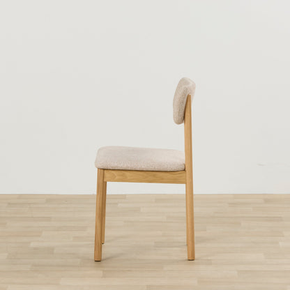 Chaise de salle à manger Lenni - Chêne/Sable