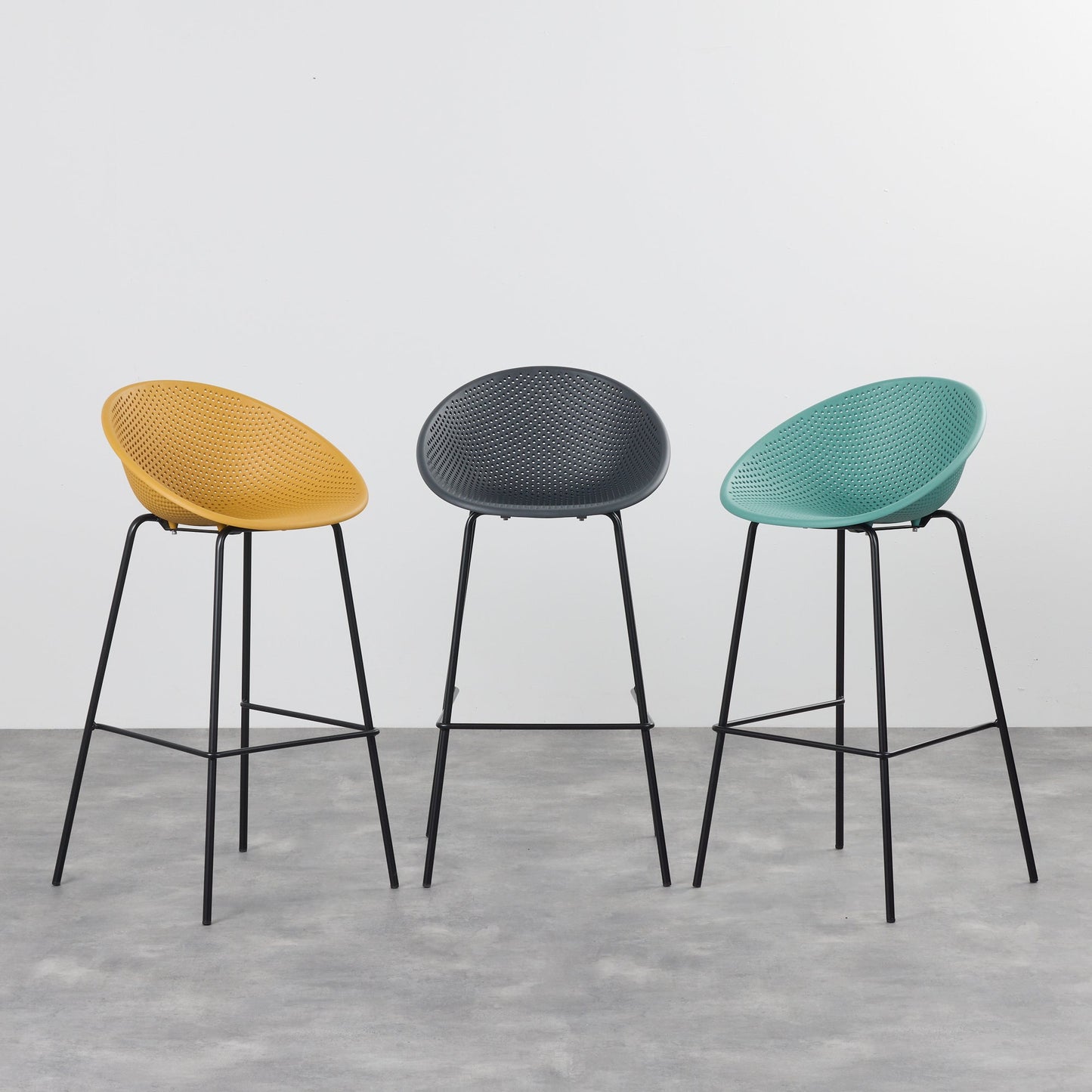 Tabouret de bar Skye - Turquoise