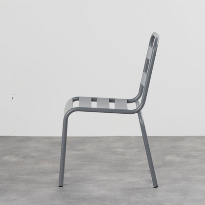 Chaise de salle à manger Positano - Gris foncé