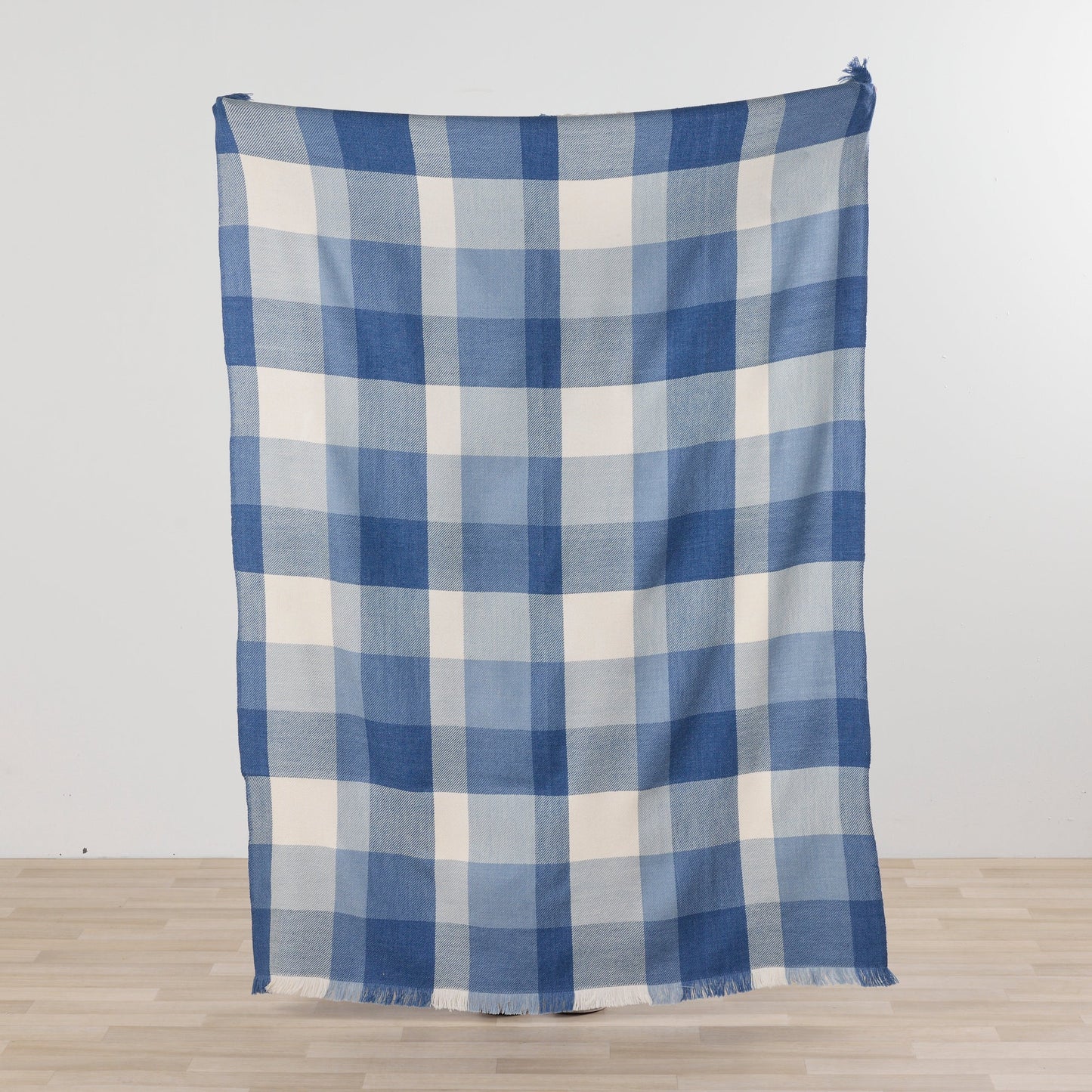 Mack Check Throw - Bleu/Blanc