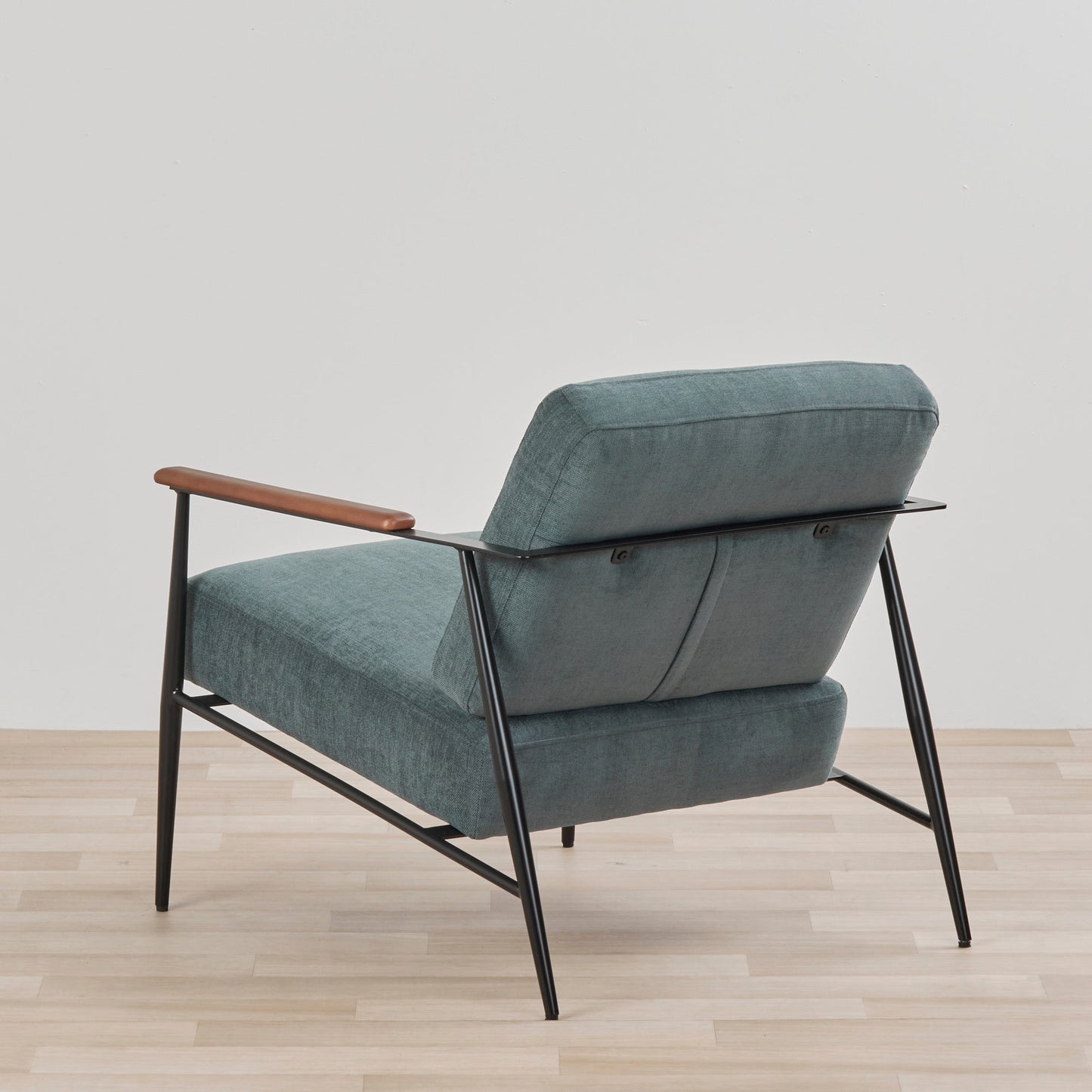 Fauteuil en marbre - Bleu acier