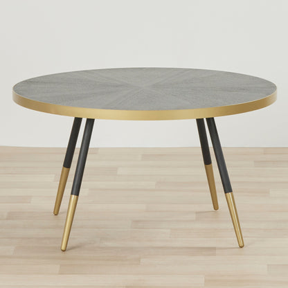 Table basse Arthur - Noire - 81 cm