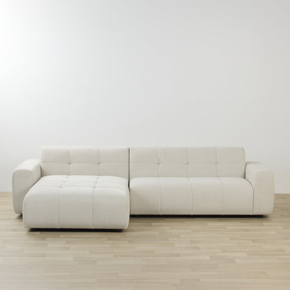 Chaise longue 3 places Coban - Beige