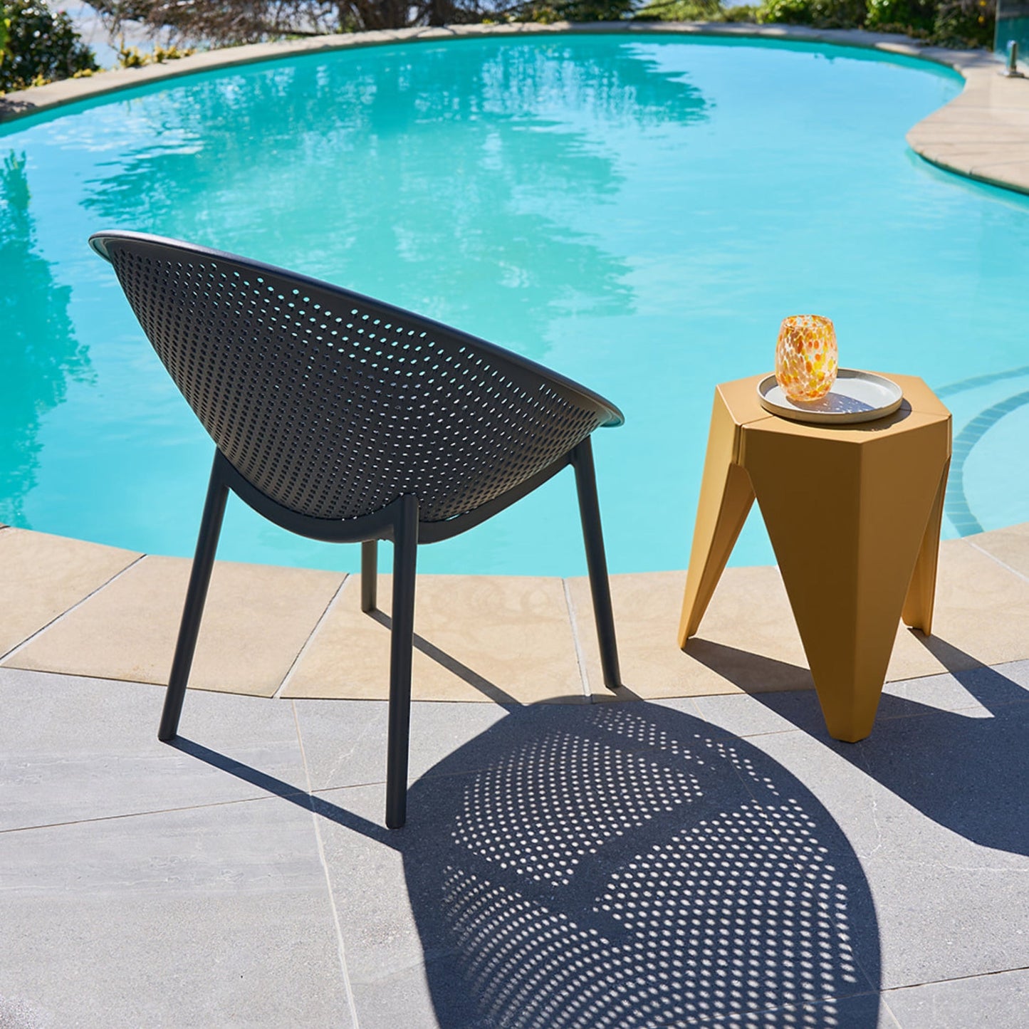 Table d'appoint Kelly - Ambre