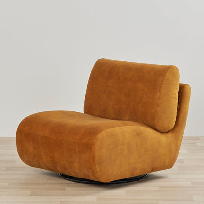 Fauteuil pivotant Sashka - Vieil or