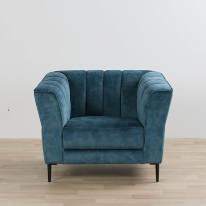 Fauteuil Fabian - Indigo